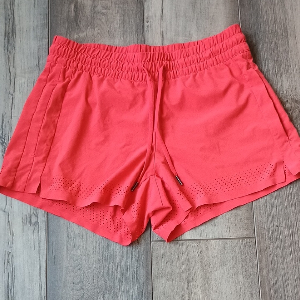 Athleta Pink Athletic Shorts Lightweight Elastic Waist